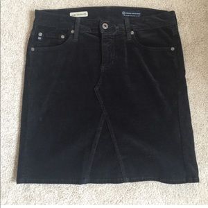 AG Grey Corduroy skirt